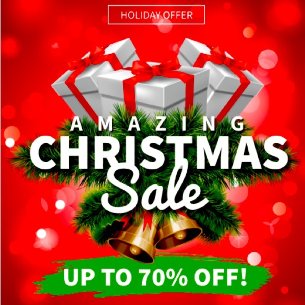 Christmas sales everything must go